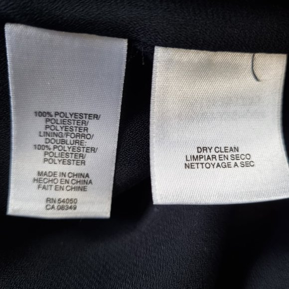 Jones New York Collection Blue Sheen Blouse Size M - Picture 6 of 9